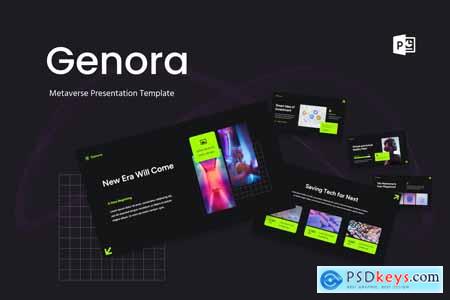 Genora - Metaverse Presentation PowerPoint
