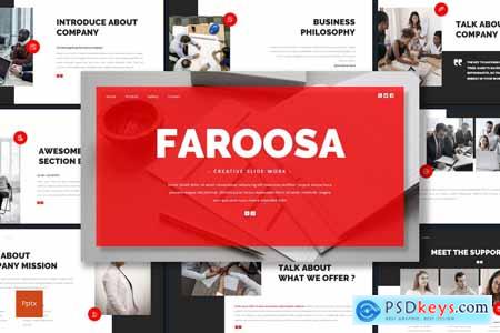 Faroosa - Creative Slide Powerpoint Template
