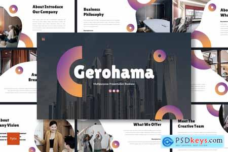 Gerohama - Multipurpose Powerpoint Template
