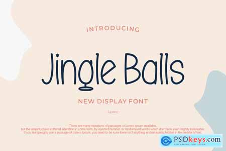 Jingle Balls - Christmas Font