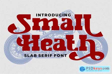 Small Heath - Classic Slab Serif Font
