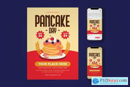 Pancake Flyer Set