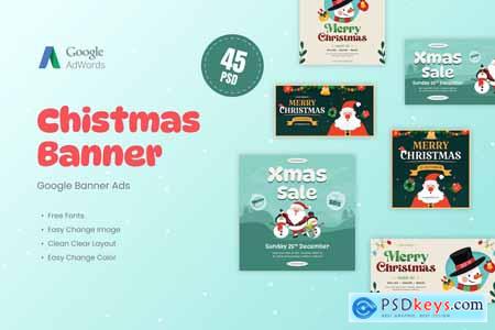Christmas Banner Ads WDBH89T