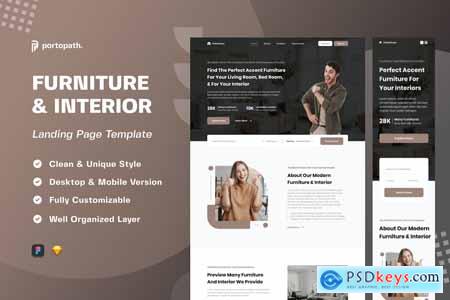 Fulnichure - Furniture & Interior Landing Page