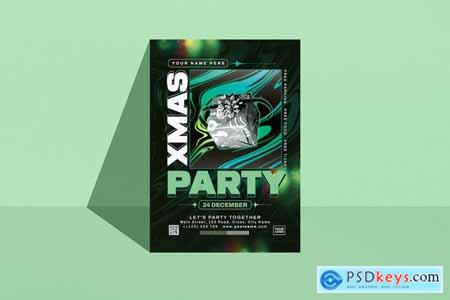 Christmas Party Flyer 6KPH9RP