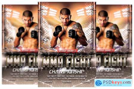 MMA Fighting Flyer