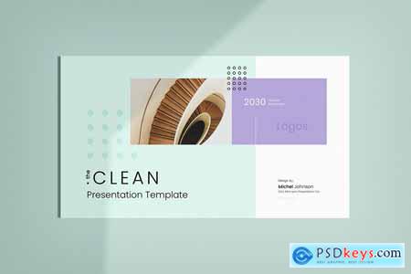 Clean Minimalist Presentation Template