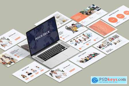 Pitch Deck - Simple Business Powerpoint