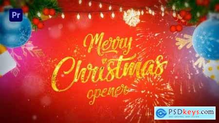 Happy New Year Intro - Merry Christmas Intro - MOGRT 41878178