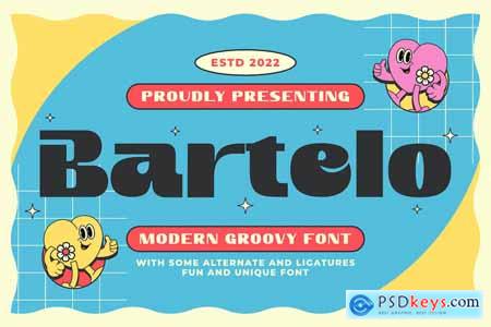 Bartelo - Modern Font