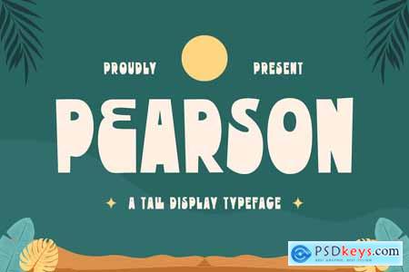 Pearson - A Tall Display Typeface
