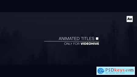 Animated Titles 41881607