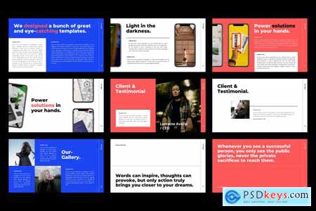 Fifty-Two PowerPoint Template