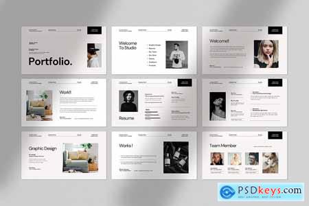 Portfolio & Resume Presentation Template