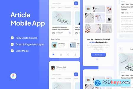 Article Mobile App