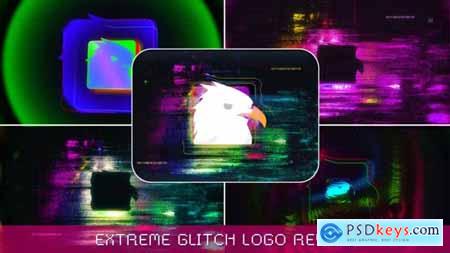 Extreme Glitch Logo Reveal 41869221