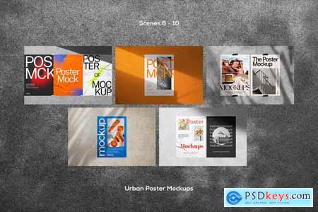 Urban Poster Mockups v1