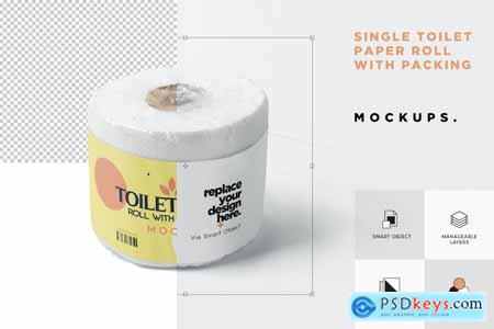 Toilet Paper Packing Mockups