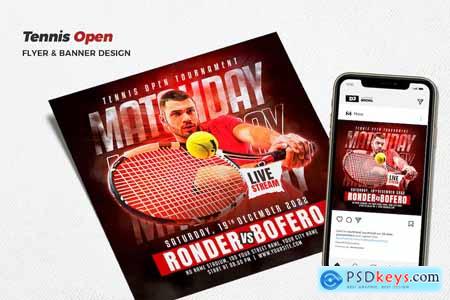 Tennis Open Flyer