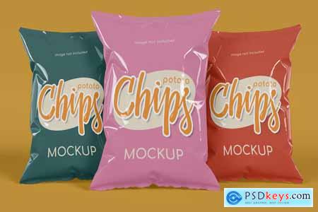 A Bags Of Chips Mockup