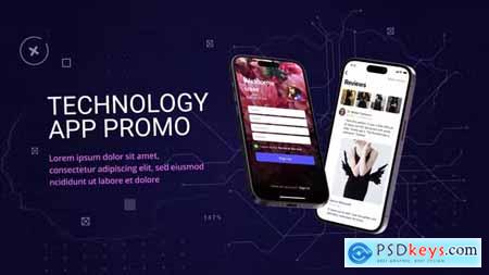 Technology App Promo 41972288