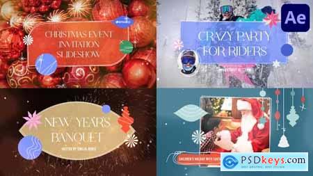 Christmas Event Invitation Slideshow - After Effects 41972360