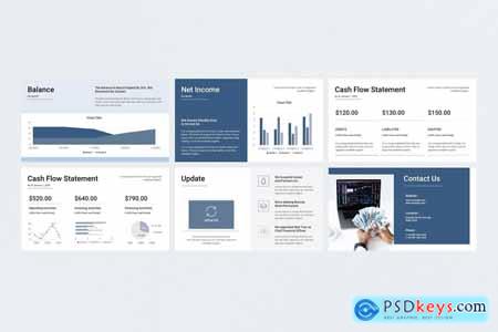 Financial Reports PowerPoint Presentation Template
