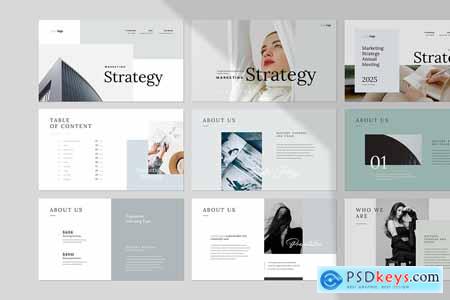 Digital Marketing Strategy Presentation template