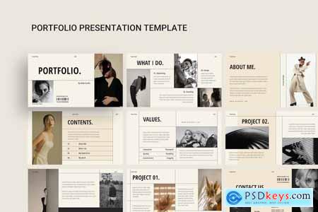 Portfolio PowerPoint Presentation Template