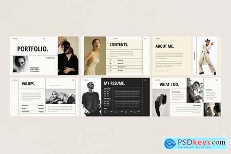 Portfolio PowerPoint Presentation Template