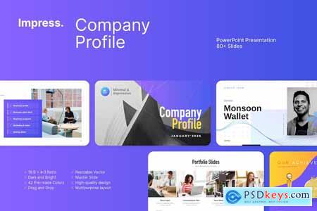 Company Profile PowerPoint Presentation