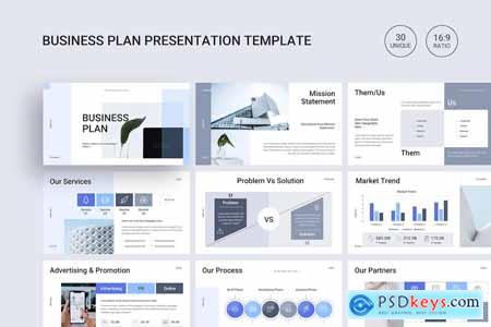 Business Plan PowerPoint Presentation Template KNCWGMR