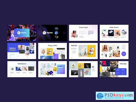Portfolio Showcase PowerPoint Presentation