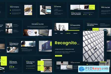 Recognito - Cyber Security PowerPoint Presentation