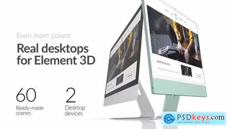 Real Desktops for Element 3D 41584748