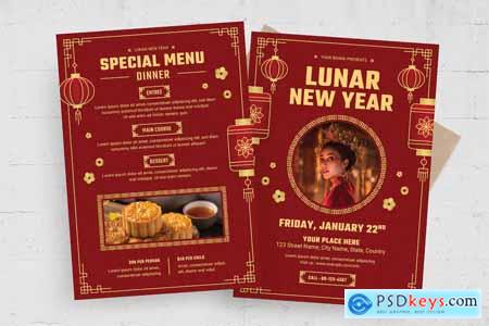 Chinese New Year Flyer Template