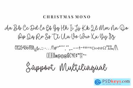 Christmas Duo - A Crafted Font