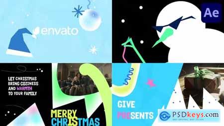 Stylish Christmas Greenings Slideshow for After Effects 42047354