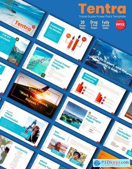 TENTRA Digital Traveling Profile PPT Templates 002