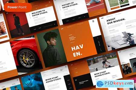 Haven – Business PowerPoint Template