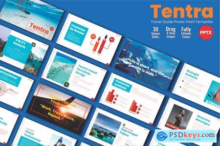 TENTRA Digital Traveling Profile PPT Templates 002