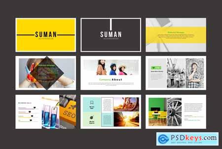 Suman Creative Clean Powerpoint Presentation