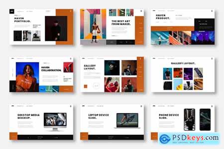 Haven – Business PowerPoint Template