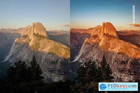 25 Yosemite Lightroom Presets and LUTs