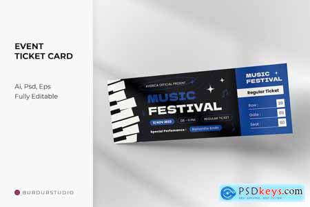 Ticket - Music Festival