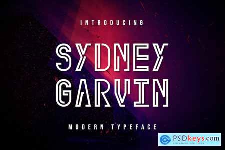 Sydney Garvin Futuristic Font