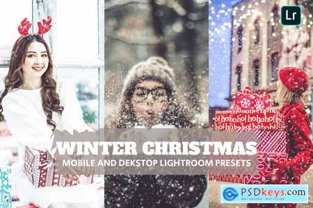 Winter Christmas Lightroom Presets Dekstop Mobile