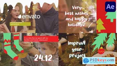 Christmas Greeting Scenes for After Effects 42180874
