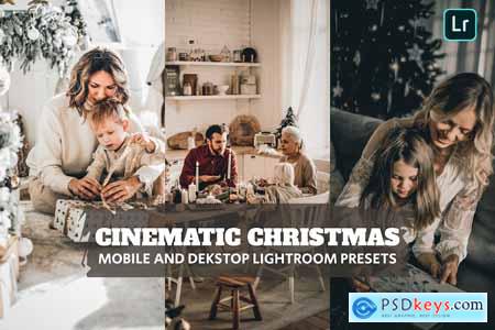 Cinem Christmas Lightroom Presets Dekstop Mobile