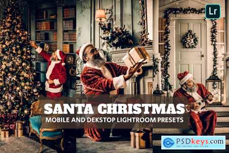 Santa Christmas Lightroom Presets Dekstop Mobile